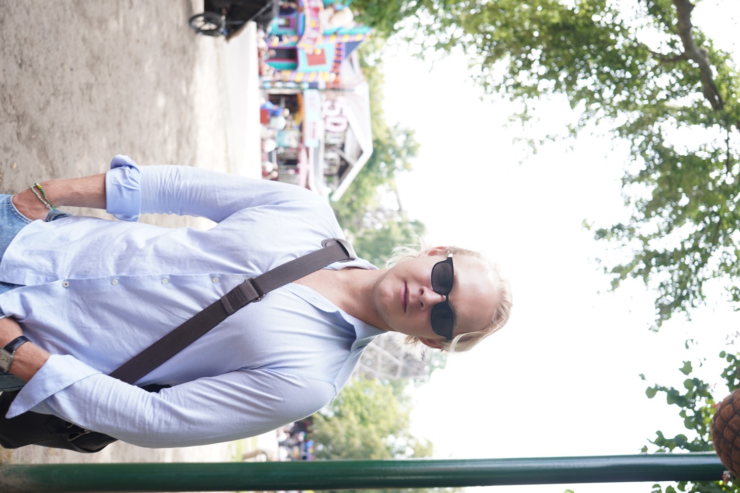 A team member on an Unrealfund summer team day